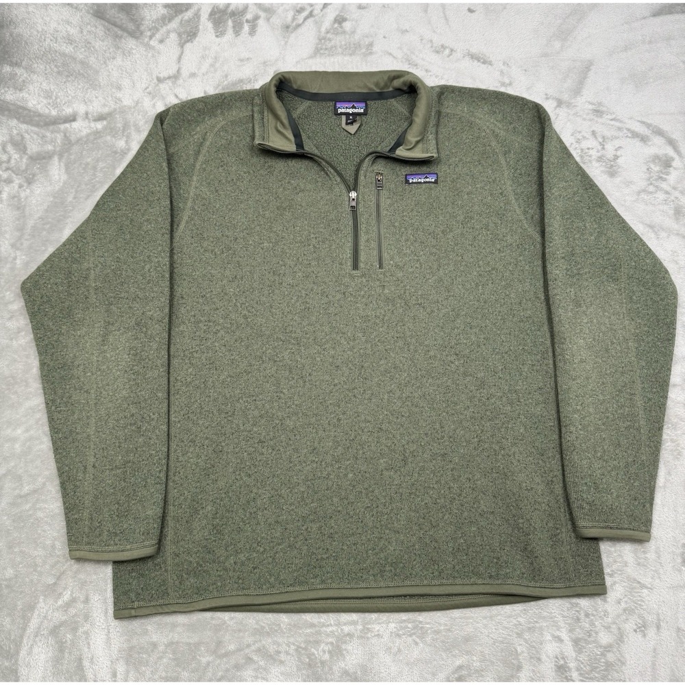 Patagonia Better Sweater Jacket Mens XL River Green Full Zip Hiking Gorpcore EUC